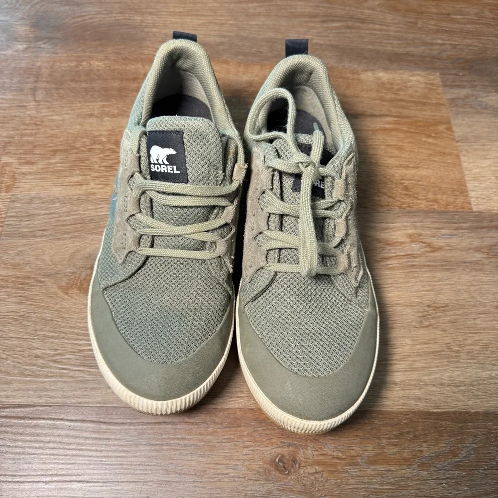 Sorel Out N About III Low 2019631-397 Sneakers Womens 9.5 Green Waterproof Shoes